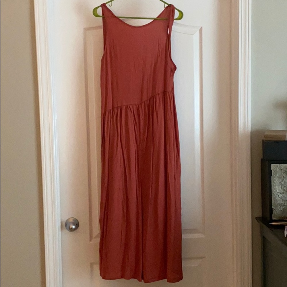 Burnt Orange Jumpsuit